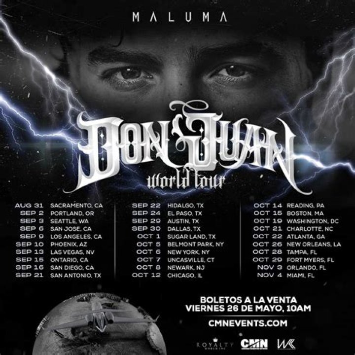 How can I get tickets to Maluma's Don Juan tour?