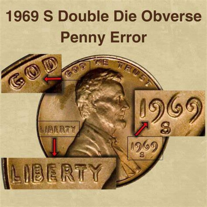 I found a 1969 penny worth $10K thanks to a 'double die' error - but another 1972 coin with the same
