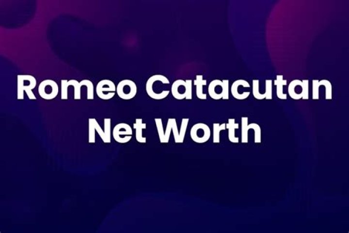 Romeo Catacutan Net Worth: Exploring the Financial Picture