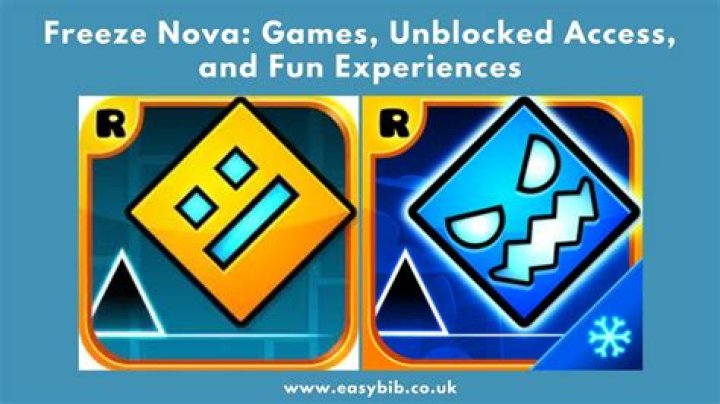 Unblocked Games Freeze Nova: Your Go-To Spot for Fun Online Play