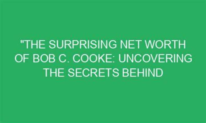 Uncovering Net Worth And Success Secrets