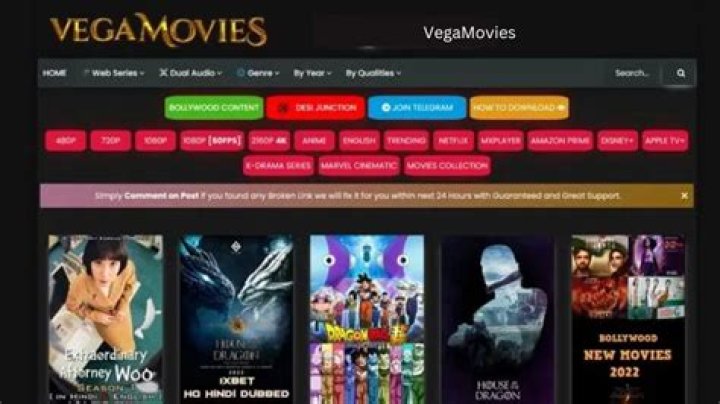 Vegamovies 4K Movie Download: What You Need to Know